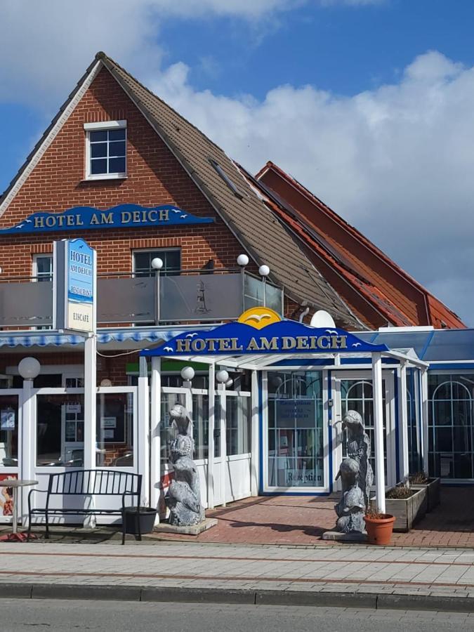 Hotel Am Deich Norddeich  Buitenkant foto