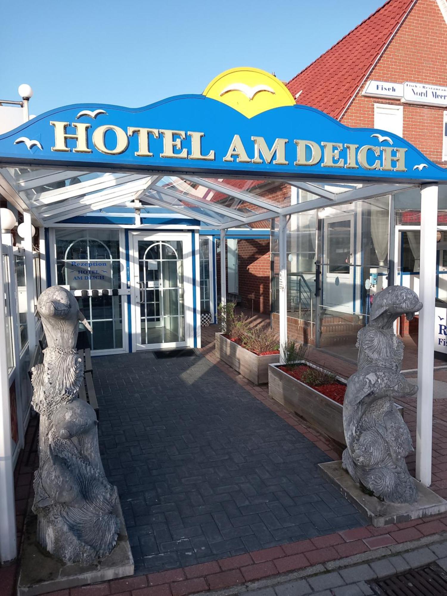 Hotel Am Deich Norddeich  Buitenkant foto
